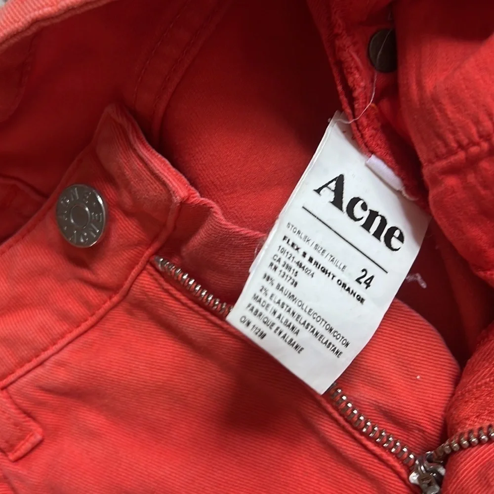 Acne studios skinny jeans orange - Picture 3 of 6